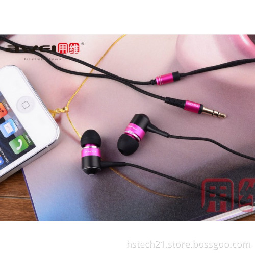 Retail boxes ES-Q3i earphones Awei headphone in ear with microphone Iphone,Samsung,MI,HTC